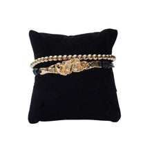 Load image into Gallery viewer, Crushed Gold Magnetic Bracelet

