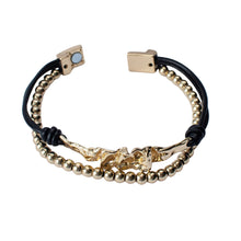 Load image into Gallery viewer, Crushed Gold Magnetic Bracelet

