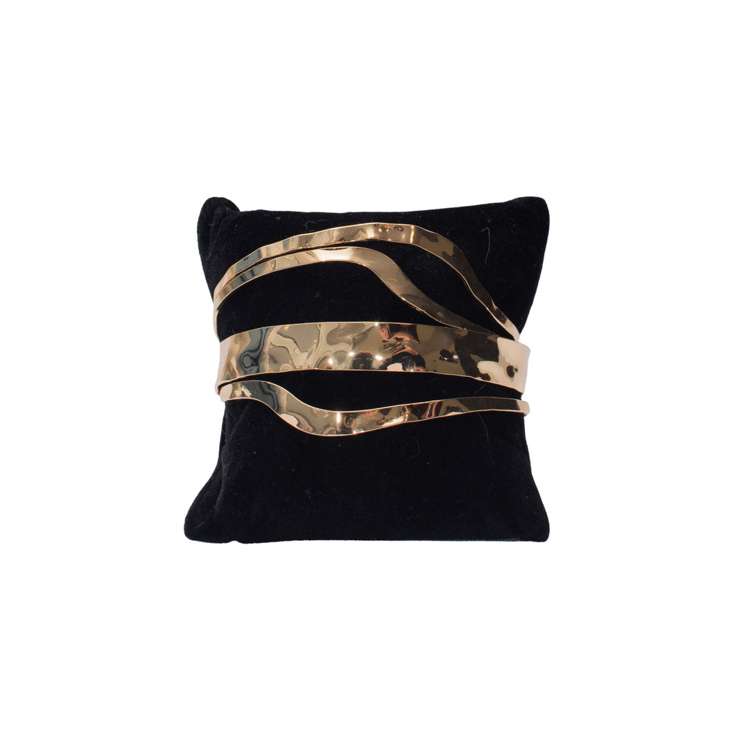 Negative Space Bangle Bracelet