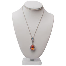 Load image into Gallery viewer, Solar Flare Swarovski Crystal Necklace
