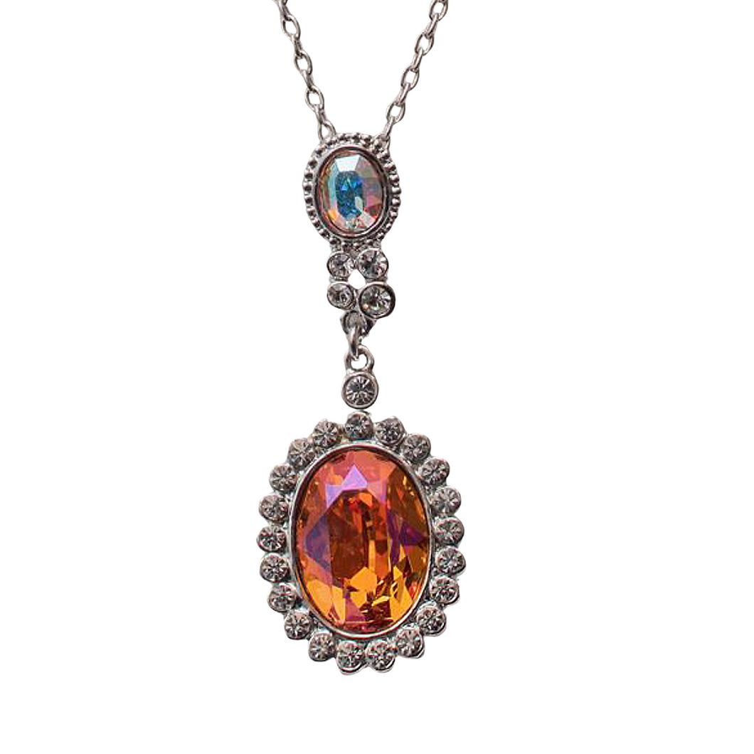 Solar Flare Swarovski Crystal Necklace
