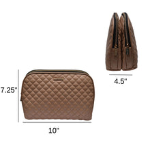 Load image into Gallery viewer, Double Dome Cosmetic Bag - Joan &amp; David
