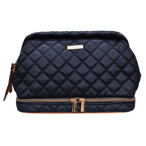 Quilted Cosmetic Bag - Joan & David