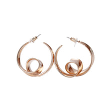 Load image into Gallery viewer, Elegant Swirl Statement Earrings
