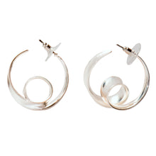 Load image into Gallery viewer, Elegant Swirl Statement Earrings

