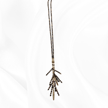 Load image into Gallery viewer, Tassel With a Sparkle Long Necklace
