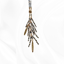Load image into Gallery viewer, Tassel With a Sparkle Long Necklace
