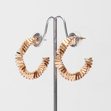 Load image into Gallery viewer, Twisted Staircase Hoop Earrings
