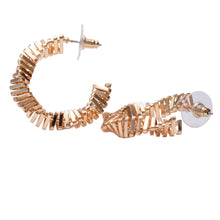 Load image into Gallery viewer, Twisted Slinky Hoop Earrings
