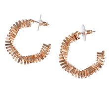 Load image into Gallery viewer, Twisted Slinky Hoop Earrings
