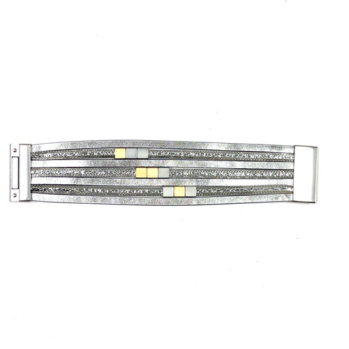 Metallic Triple Force Magnetic Bracelet