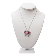 Load image into Gallery viewer, Wings of a Butterfly Swarovski Crystal Necklace
