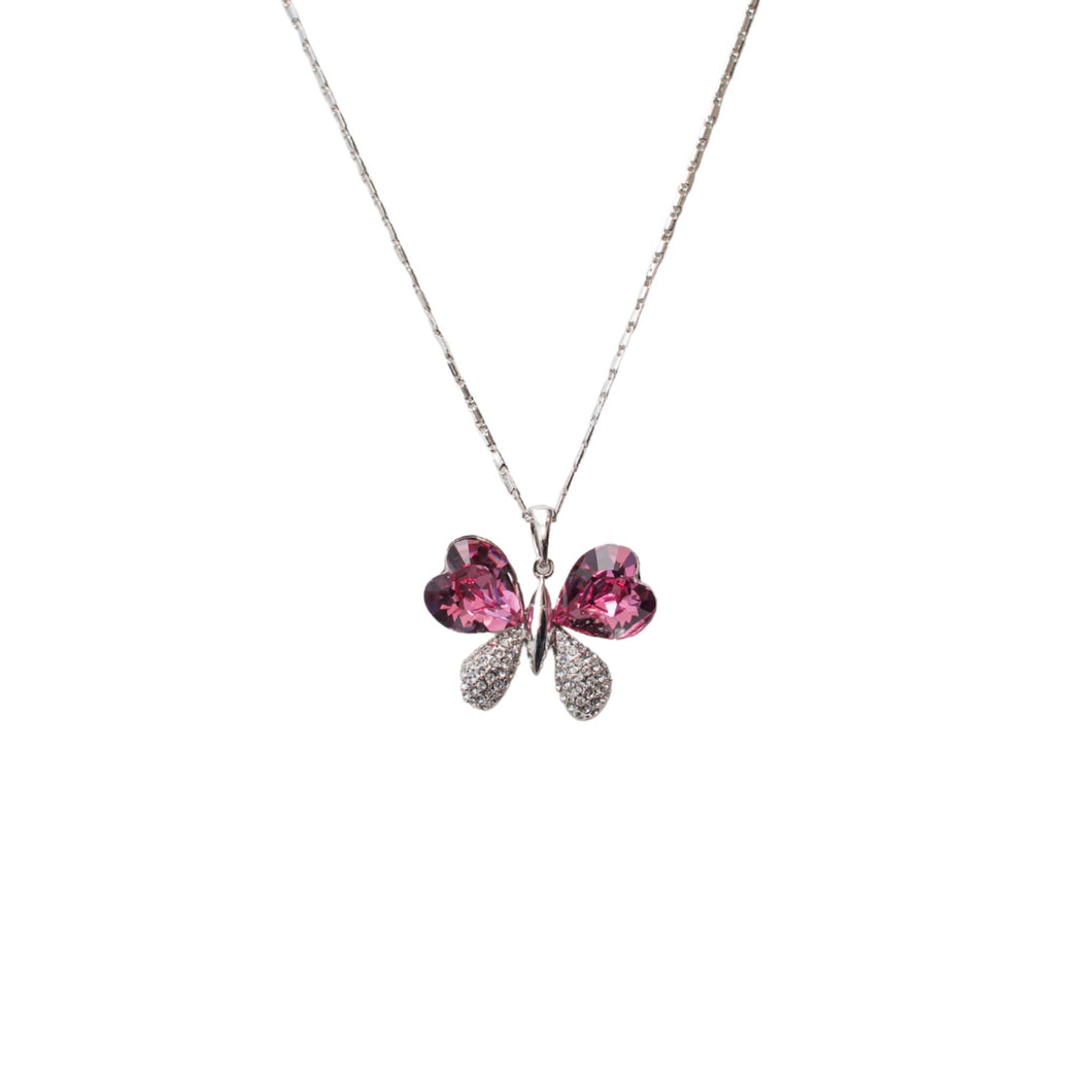 Wings of a Butterfly Swarovski Crystal Necklace