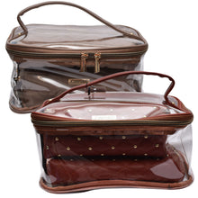 Load image into Gallery viewer, 4 Piece Cosmetic Toiletry Kit Joan &amp; David
