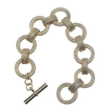 Load image into Gallery viewer, Artisanal Link Toggle Bracelet
