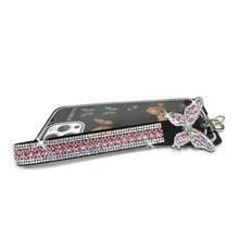 Load image into Gallery viewer, Butterfly Crystal Phone Wrist Lanyard by Jacqueline Kent
