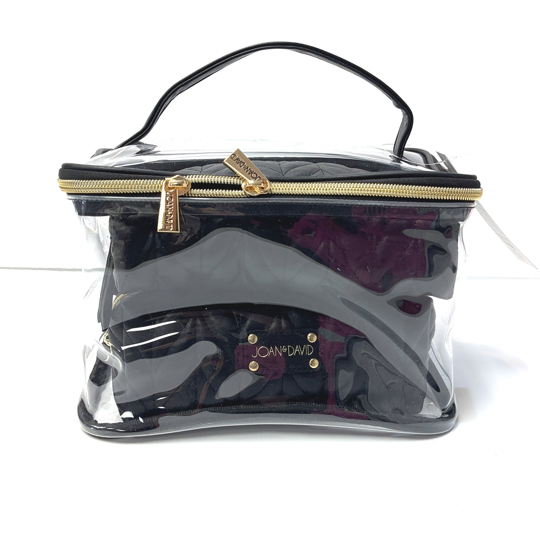Clear Compartment Cosmetic Toiletry Tote