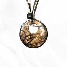 Load image into Gallery viewer, Eye Spy Resin Corded Necklace
