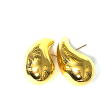 Load image into Gallery viewer, The Liquid Tear Drop Stainless Steel Earrings- Medium
