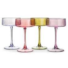 Load image into Gallery viewer, Shimmer Cocktail Glass- 9oz
