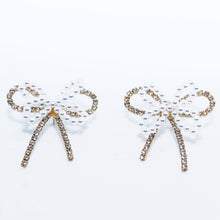 Load image into Gallery viewer, Fancy Bows Pearl Earrings
