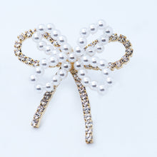 Load image into Gallery viewer, Fancy Bows Pearl Earrings
