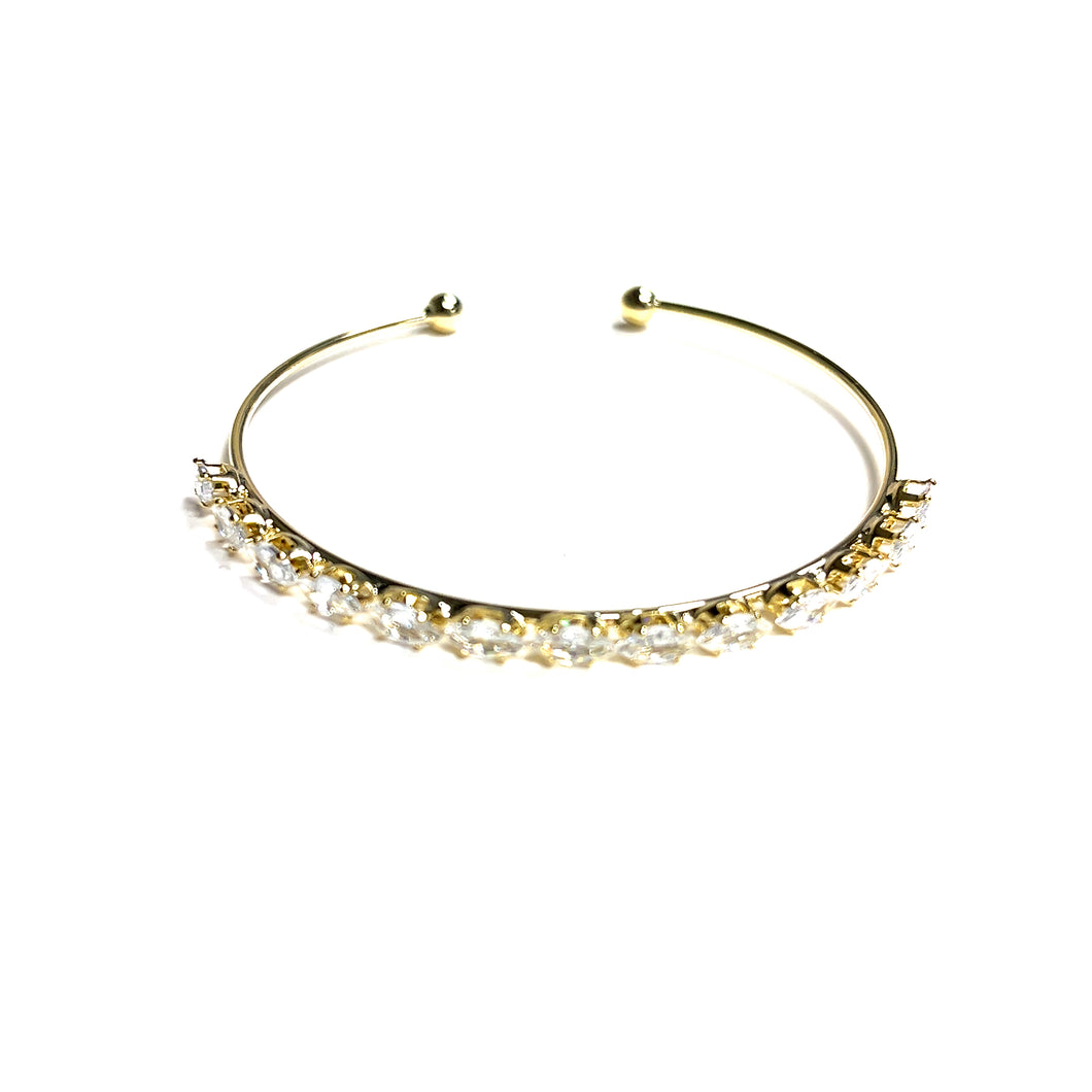 Marquise Excellence Cuff Bracelet