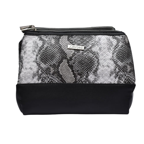 Triple Compartment Cosmetic Case - Joan & David