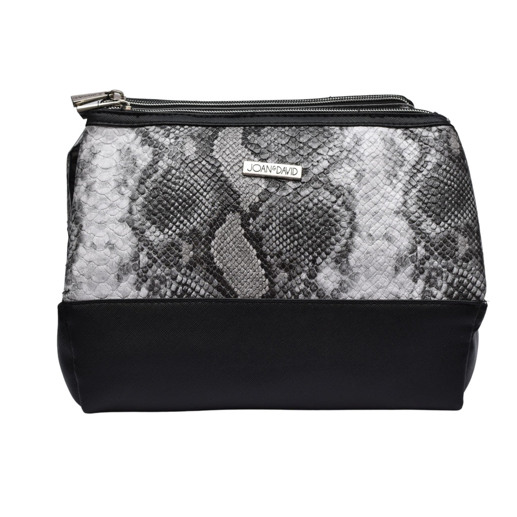 Triple Compartment Cosmetic Case - Joan & David