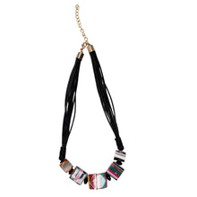 Load image into Gallery viewer, Bo-Ho Blast Resin Chunk Necklace
