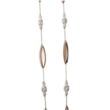 Load image into Gallery viewer, Rose Gold Marquise Pearl Long Necklace
