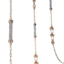 Load image into Gallery viewer, Radiant Nova Tube Long Necklace
