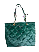 Load image into Gallery viewer, Double Stitch Diamond Puffer Handbag - FW2024
