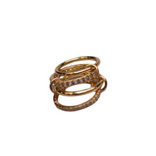 Load image into Gallery viewer, Elegant Sparkle Stack Rings
