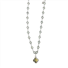 Load image into Gallery viewer, Crystals By The Yards Fleurette Pendent Short Necklace
