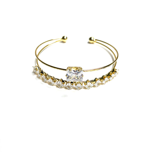 Snow White & The 12 Little Ones Crystal Cuff Bangle