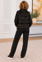 Load image into Gallery viewer, Sequin Stripe Lounge Pant
