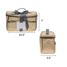 Load image into Gallery viewer, Train Case Cosmetic Bags -Joan &amp; David
