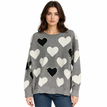 Load image into Gallery viewer, Sweetheart Pearl Sweater
