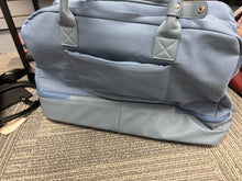Load image into Gallery viewer, The Claudia 18" Twill Nylon Zip Drop-Bottom Workbook Tote
