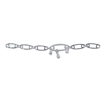Load image into Gallery viewer, Crystal Eye Swarovski Charm Bracelet
