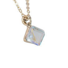 Load image into Gallery viewer, Swarovski Cube Necklace
