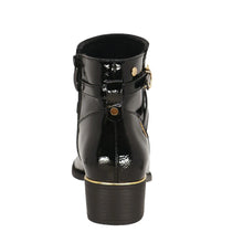 Load image into Gallery viewer, Patent Shine Zipper Short Boot - Becka by Taxi Footwear
