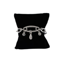 Load image into Gallery viewer, Crystal Eye Swarovski Charm Bracelet
