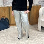 Load image into Gallery viewer, Flair For The Dramatics Vegan Leather Pant
