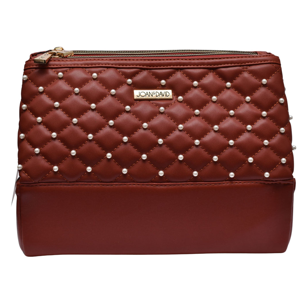 Triple Compartment Cosmetic Case - Joan & David