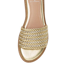 Load image into Gallery viewer, 5 Rows Of Glitz Slide Sandals By Yellow Box
