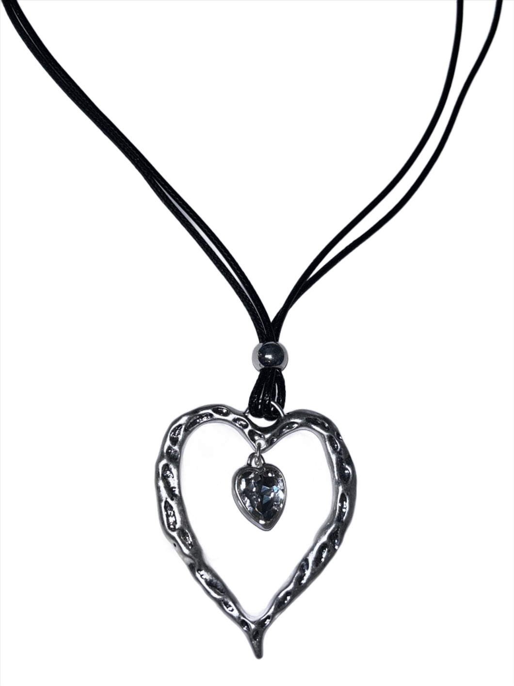 Heartbeat Long Cord Necklace