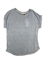 Load image into Gallery viewer, Fancy Cuff Sleeve Round Neck Tee
