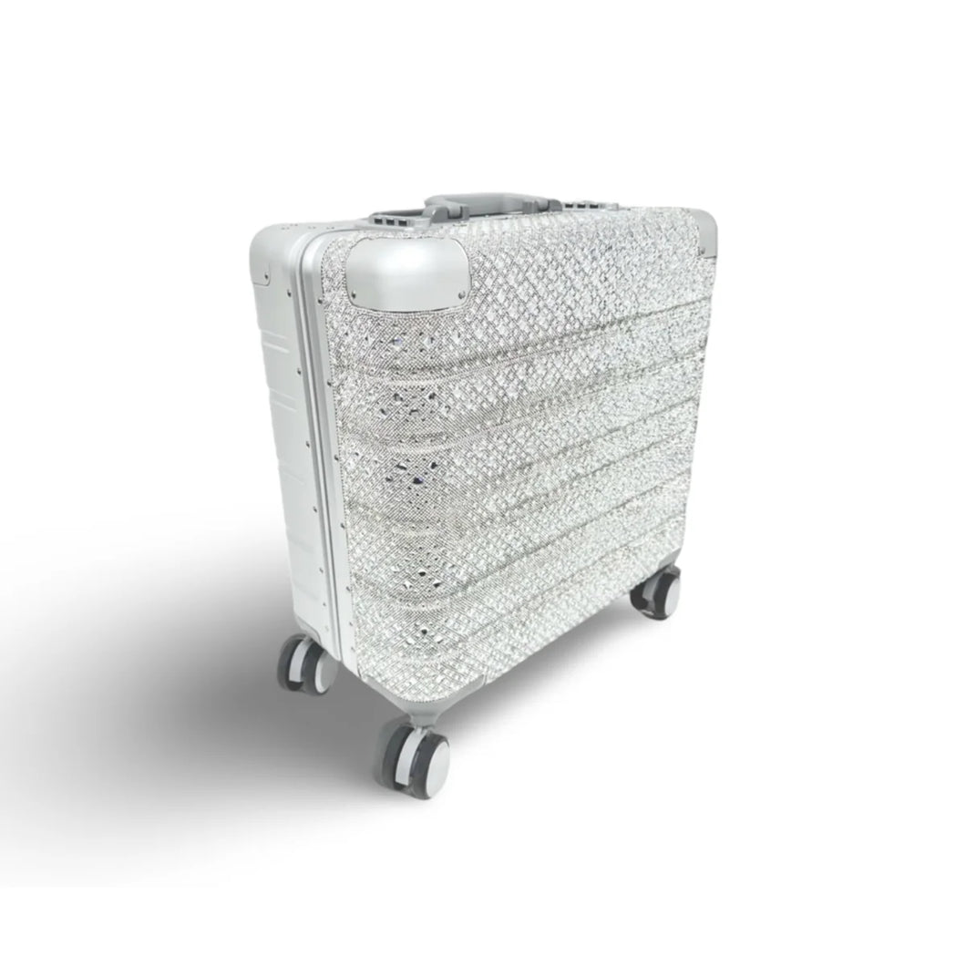 Fancy Fashionista Rhinestone Carry On Luggage by Jacqueline Kent